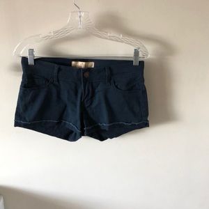 Size 5 Hollister Navy Short Shorts